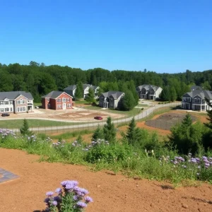 Residential development in Chatham County