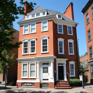 Exterior view of the Ebenezer Hancock House in Boston