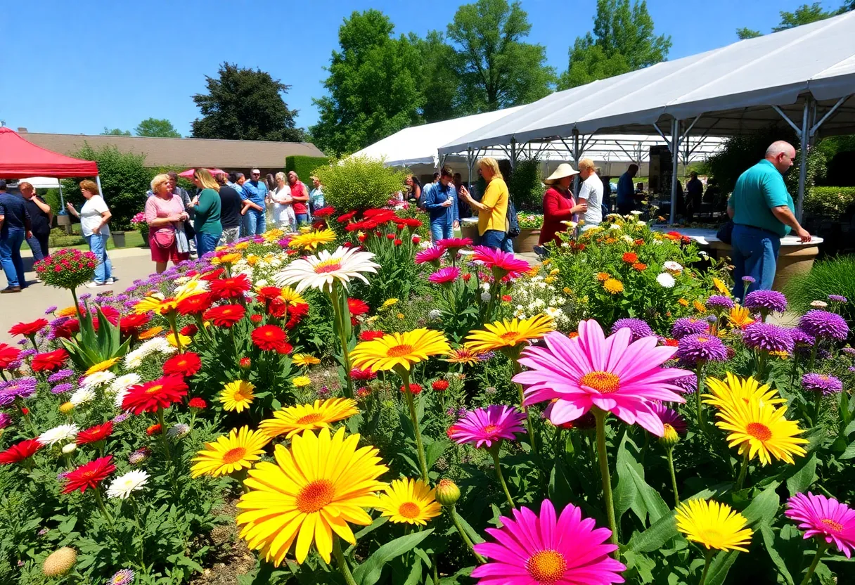 Attendees enjoying garden events in Cleveland in August 2025