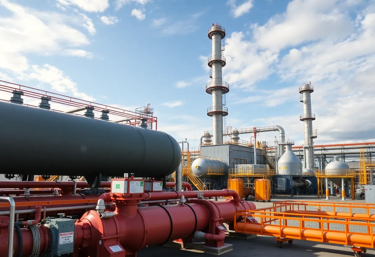 Air Products new air separation facility in Cleveland