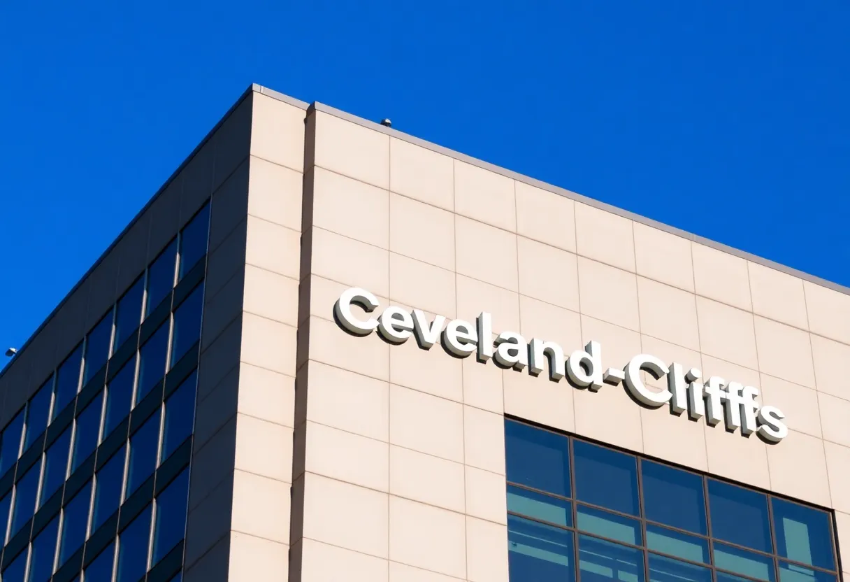 Cleveland-Cliffs corporate headquarters building with logo