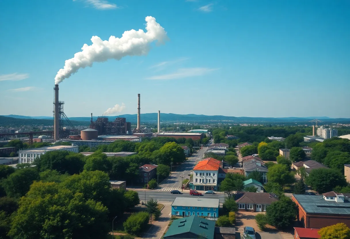 Pollution from Cleveland steel plant impacting the environment
