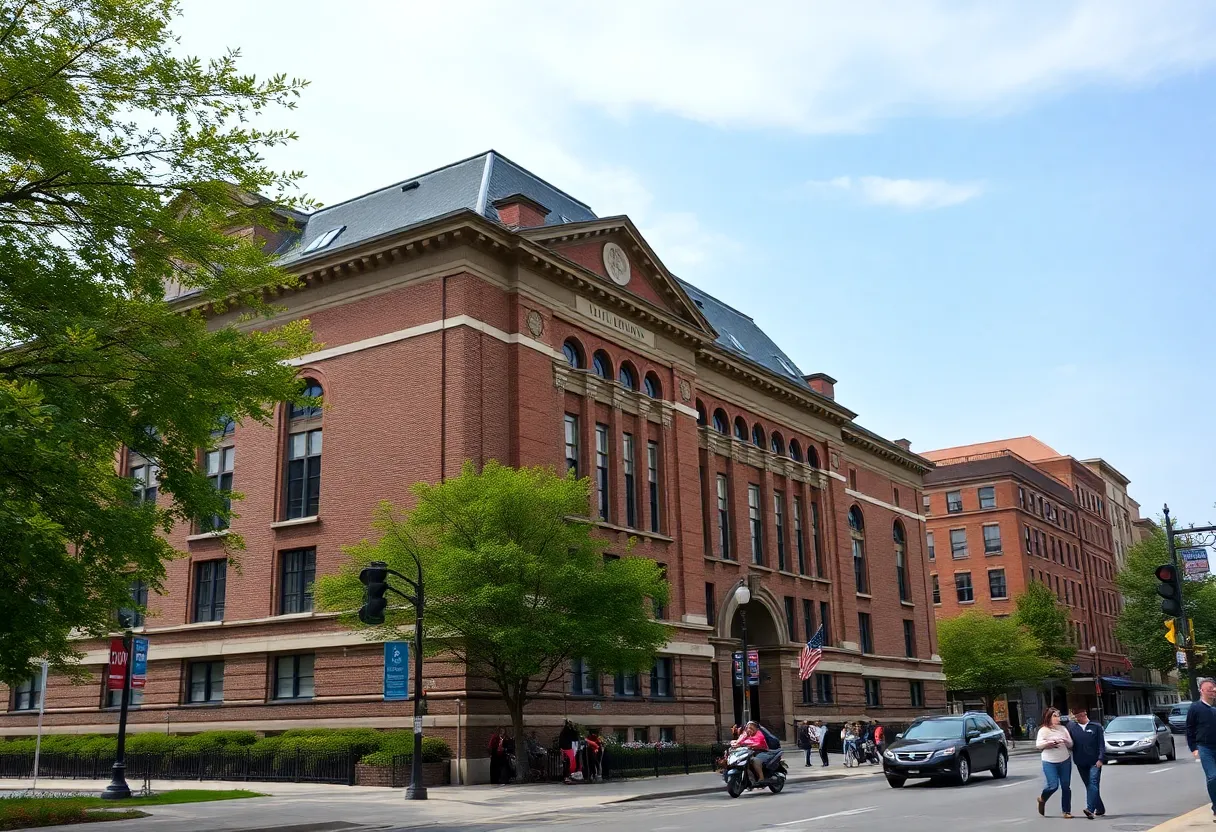 Exterior view of Cleveland Public Library