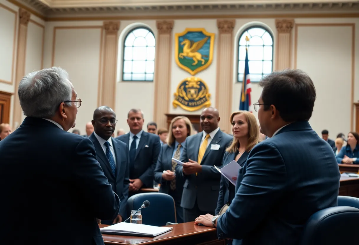 East Cleveland city officials discussing public safety policies