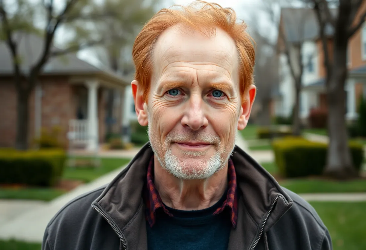 Age-progressed image of a missing man at 61 years old