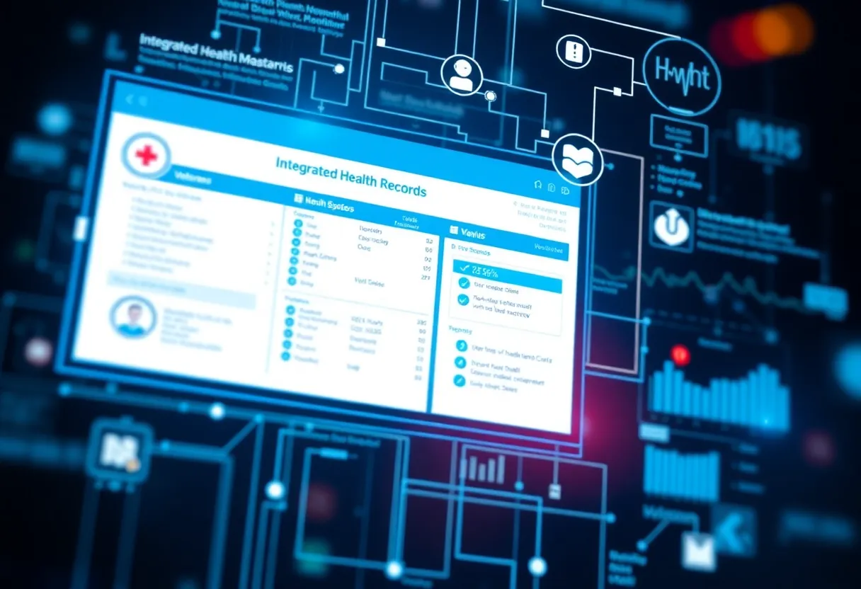 Digital health record interface for veterans