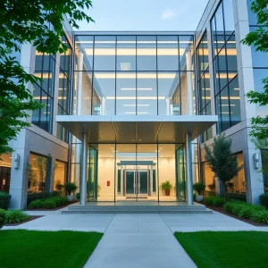 Exterior view of Fishbeck's new office in Cleveland