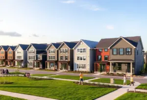 New homes and community spaces in Cleveland
