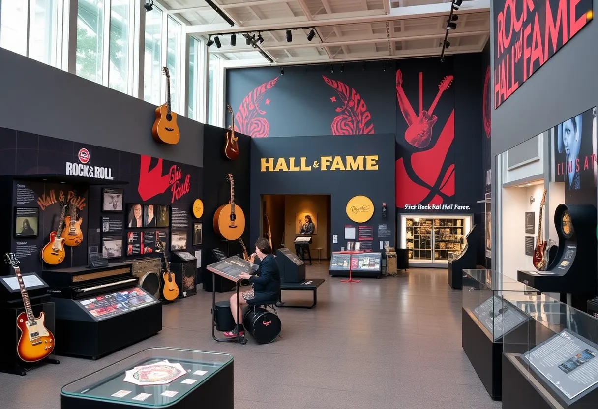 Cover image of the book detailing the history of the Rock and Roll Hall of Fame