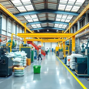 Sustainable manufacturing practices in action at a Cleveland factory