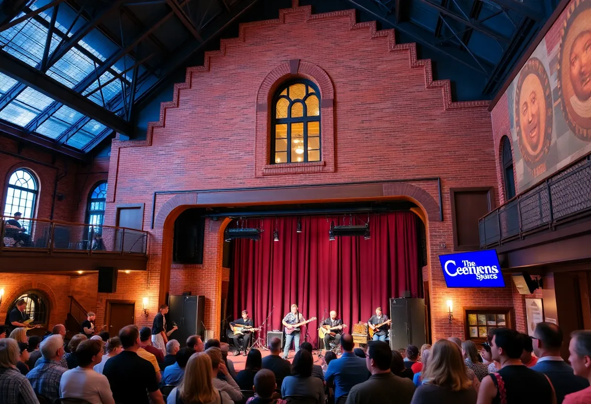 Interior view of TempleLive Cleveland venue with audience enjoying a concert