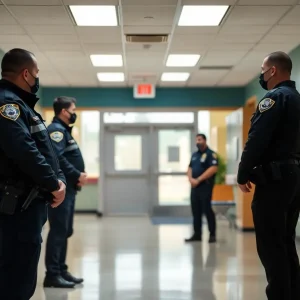 Security measures during school lockdown in Vermont