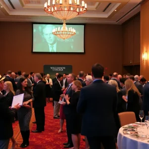 Guests attending the Williamson College Alumni Awards Ceremony