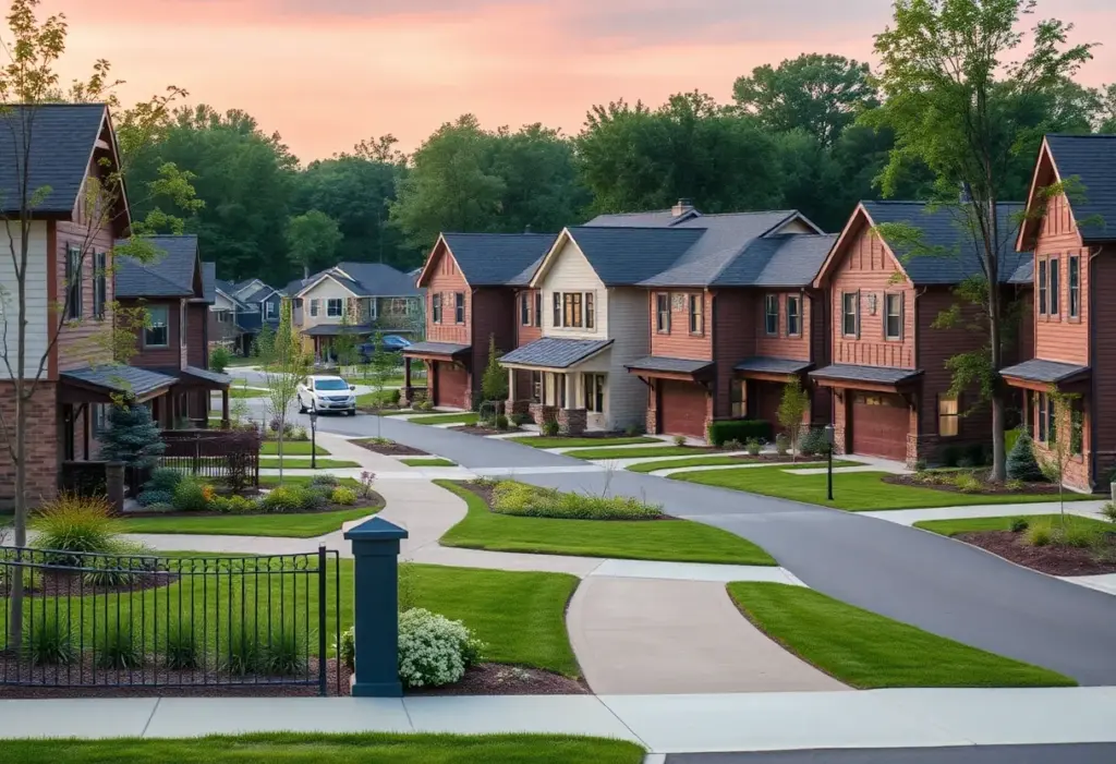 New affordable homes in Northeast Ohio neighborhood