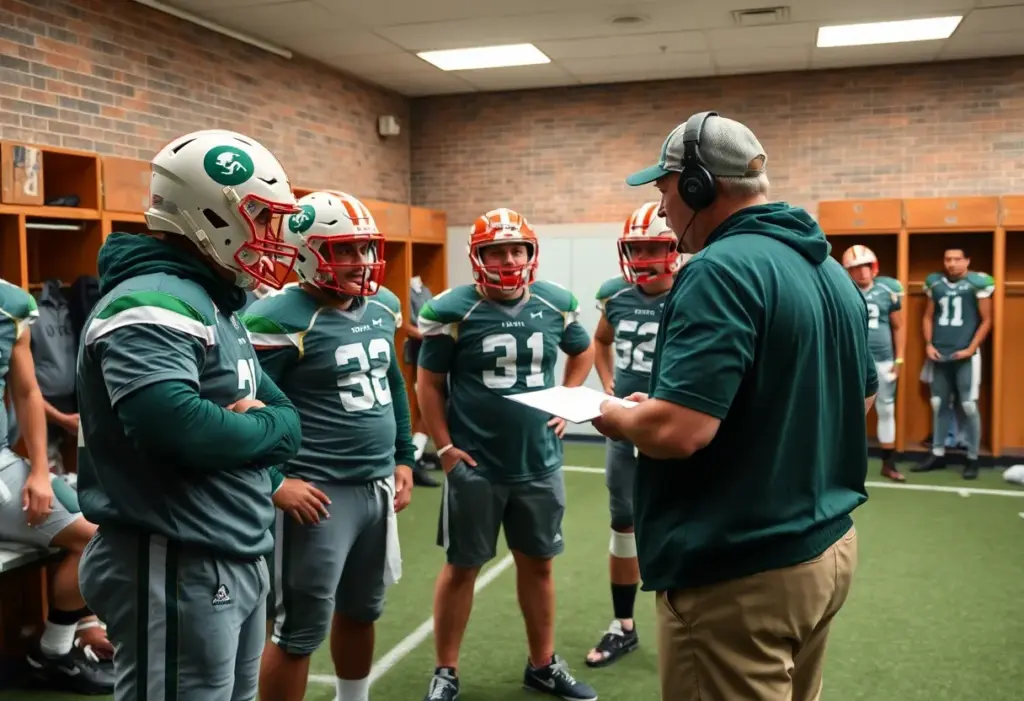 Cleveland Browns coaches discussing player development