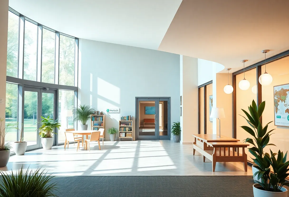 Modern mental health facility in Cleveland Heights