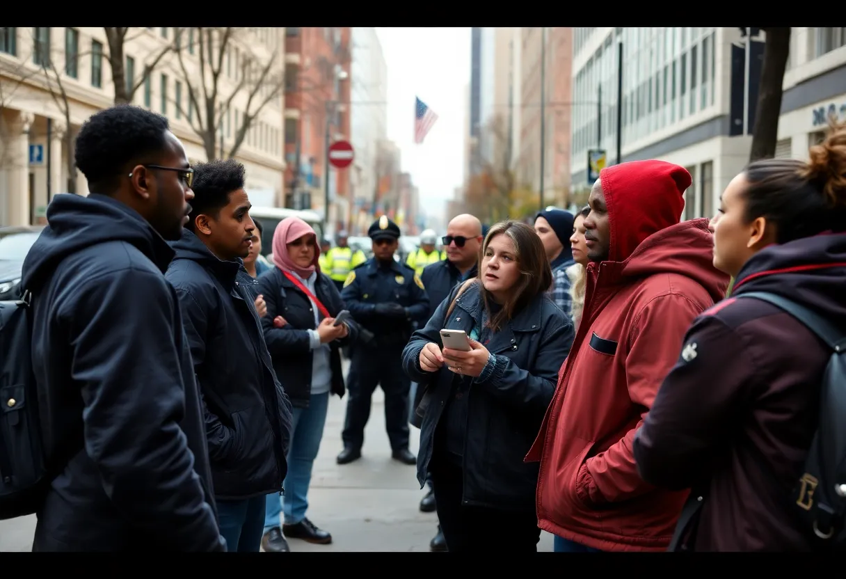 Community discussion on public safety in Cleveland
