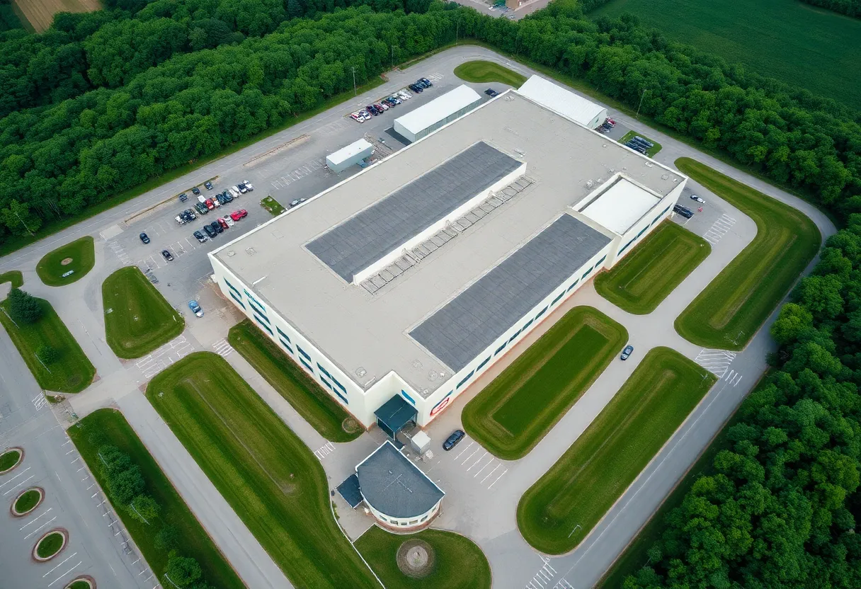 Delphi automotive plant located in Warren, Ohio