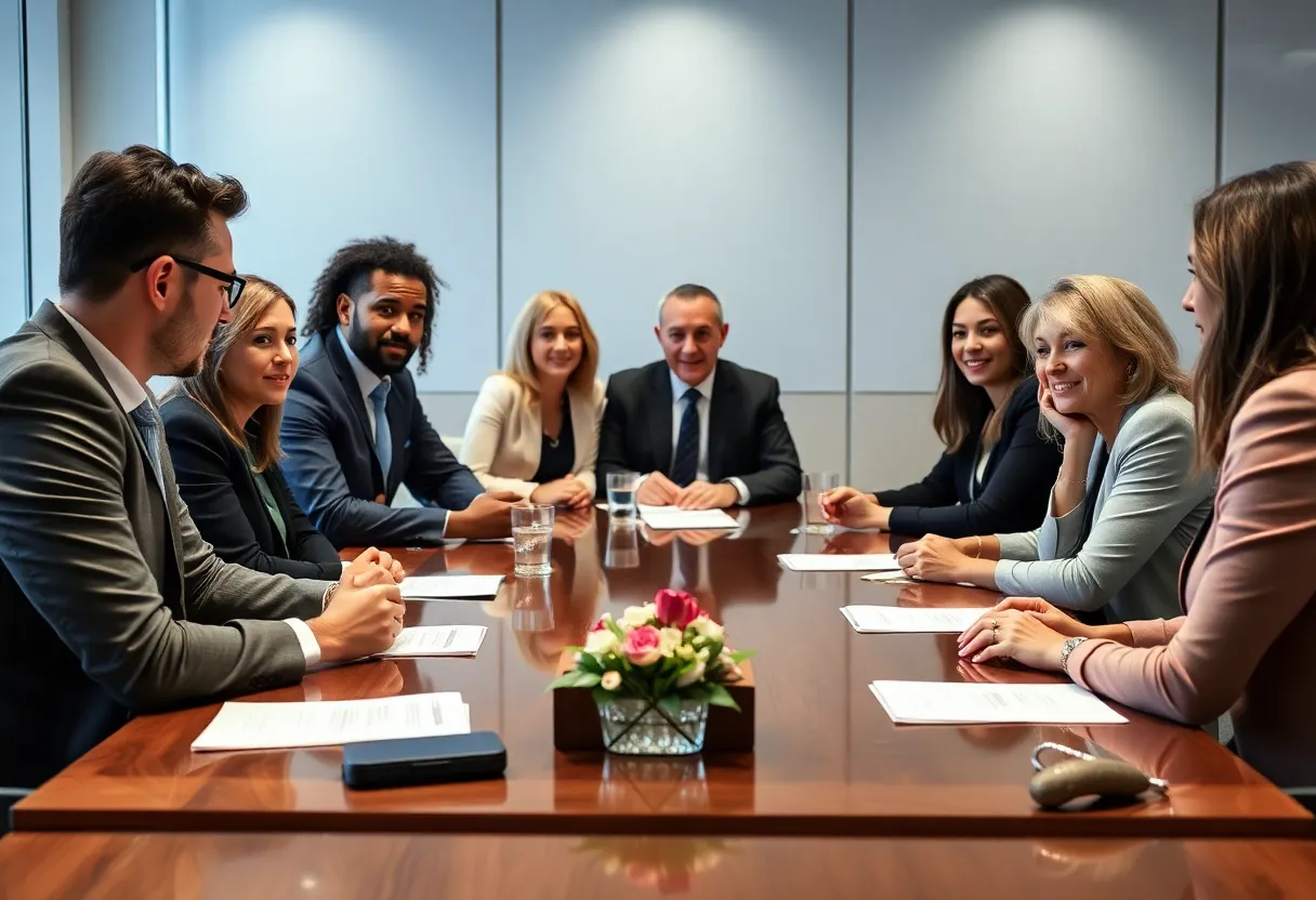 Park-Ohio Holdings Corp Board Members in Meeting