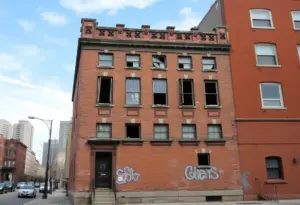 Image of the historic Rockefeller Building in Cleveland