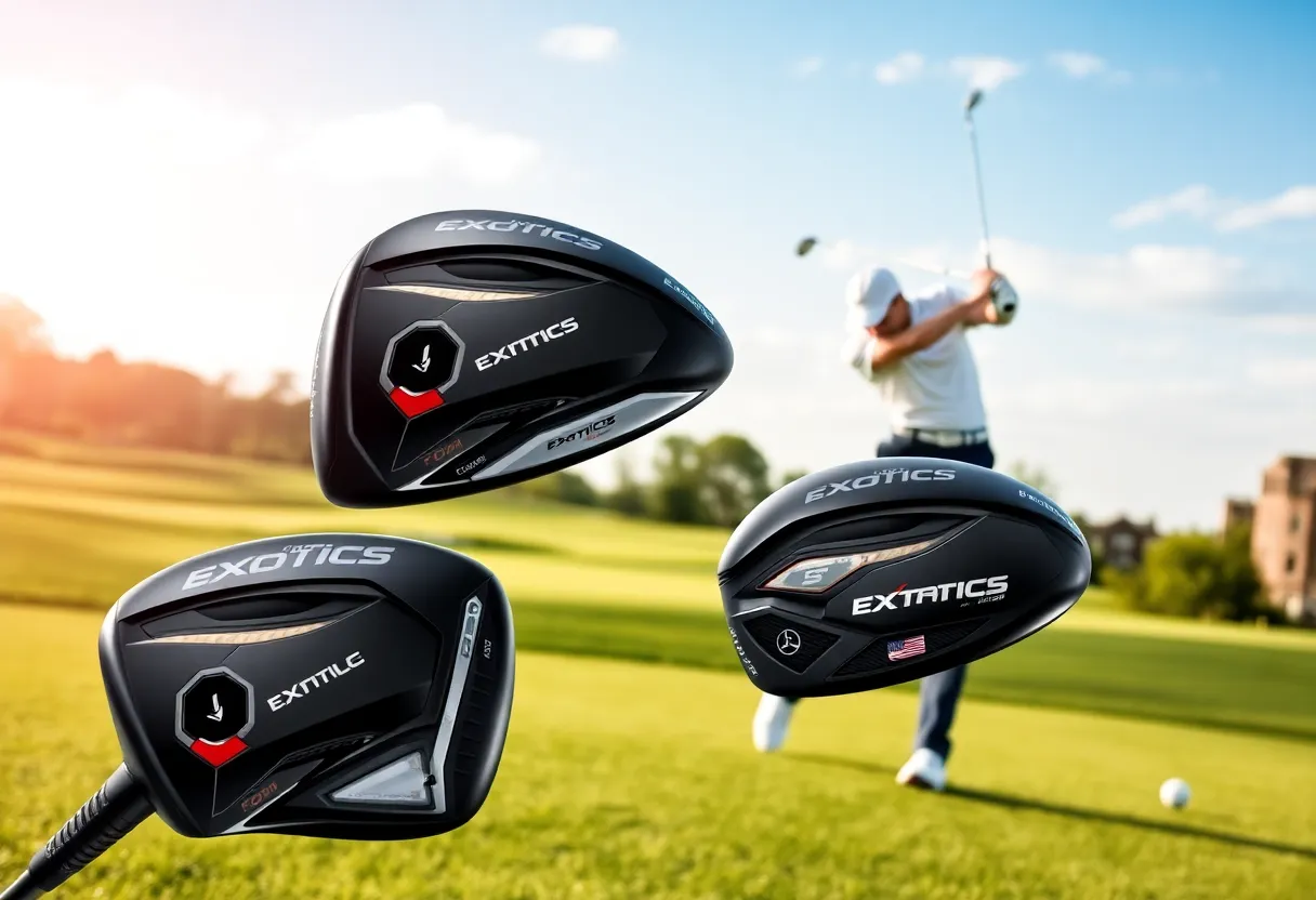 New Tour Edge Exotics Golf Drivers on the course