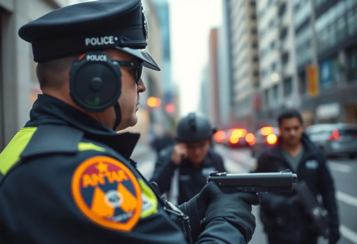 Undercover police operation against human trafficking