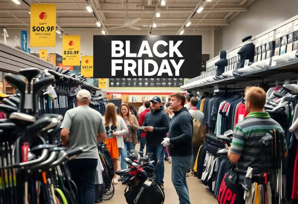 Golf gear and apparel on sale for Black Friday