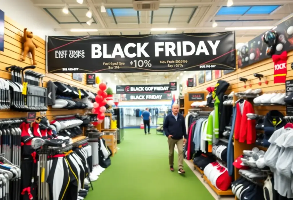 Golf equipment and apparel on sale for Black Friday 2025