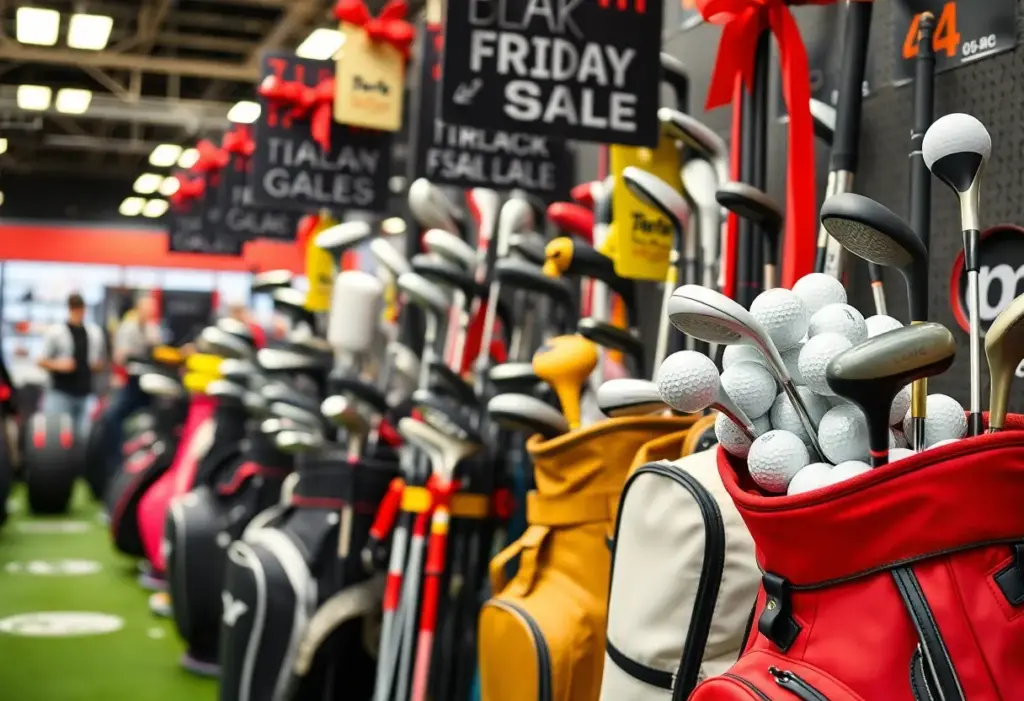 Golf equipment on sale for Black Friday with discounts