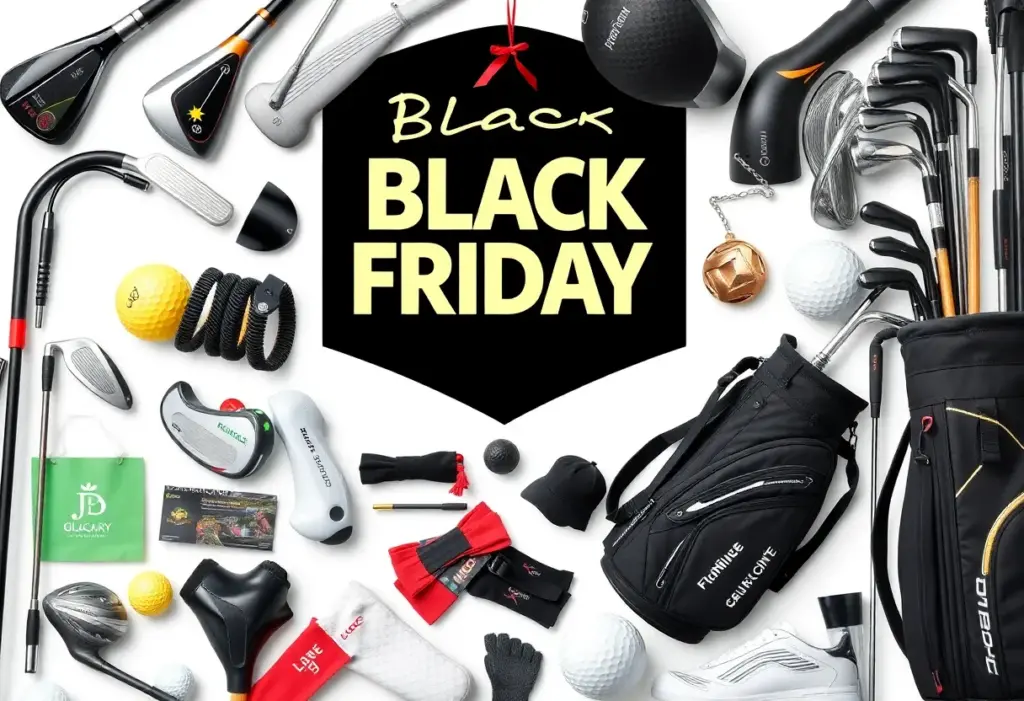 Golf equipment on sale for Black Friday