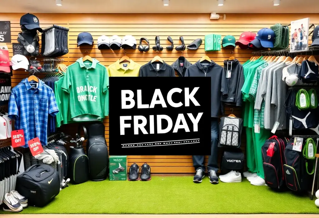 Golf products on sale for Black Friday