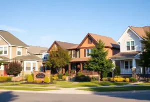 A variety of homes in a Cleveland neighborhood ideal for first-time buyers.