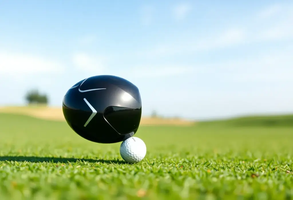 Wilson Dynapwr Max+ driver on a golf course