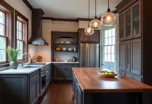 Historic Cleveland home undergoing renovation with modern upgrades