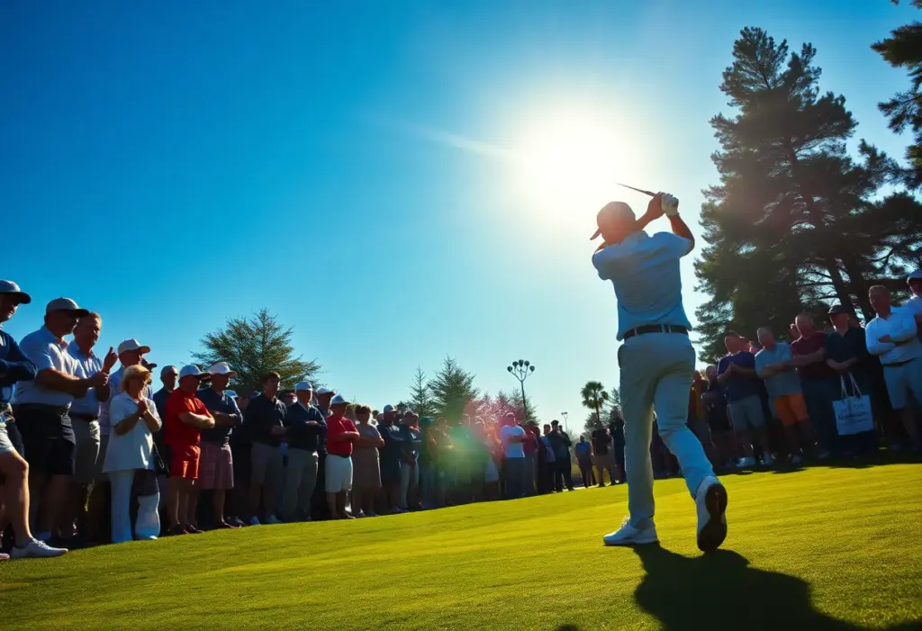 A collection of golf clubs and equipment highlighting diversity and technology.