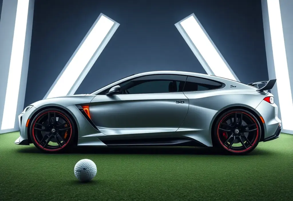 High-performance golf clubs designed with McLaren's automotive engineering.