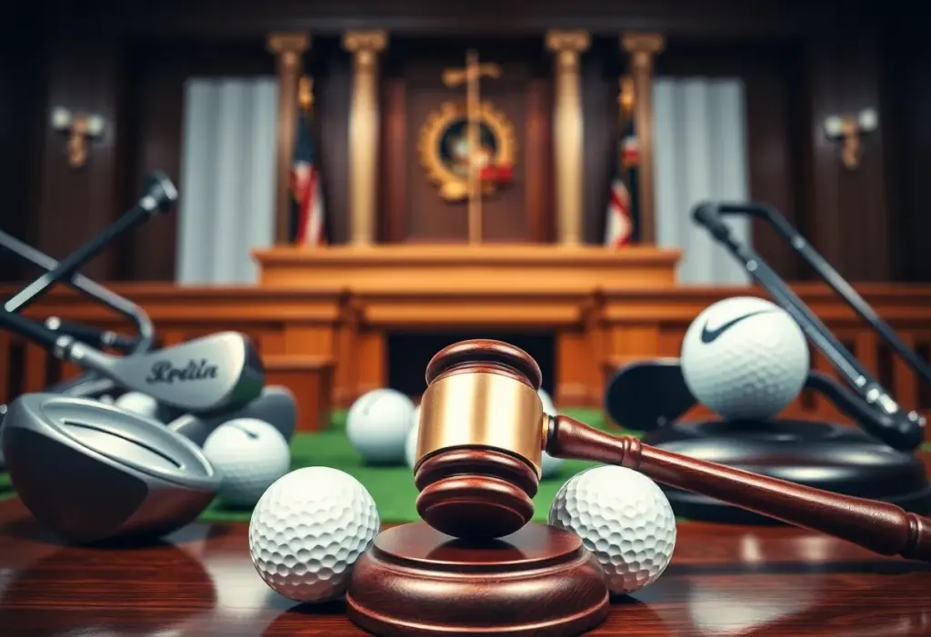 Legal scene in golf industry lawsuit