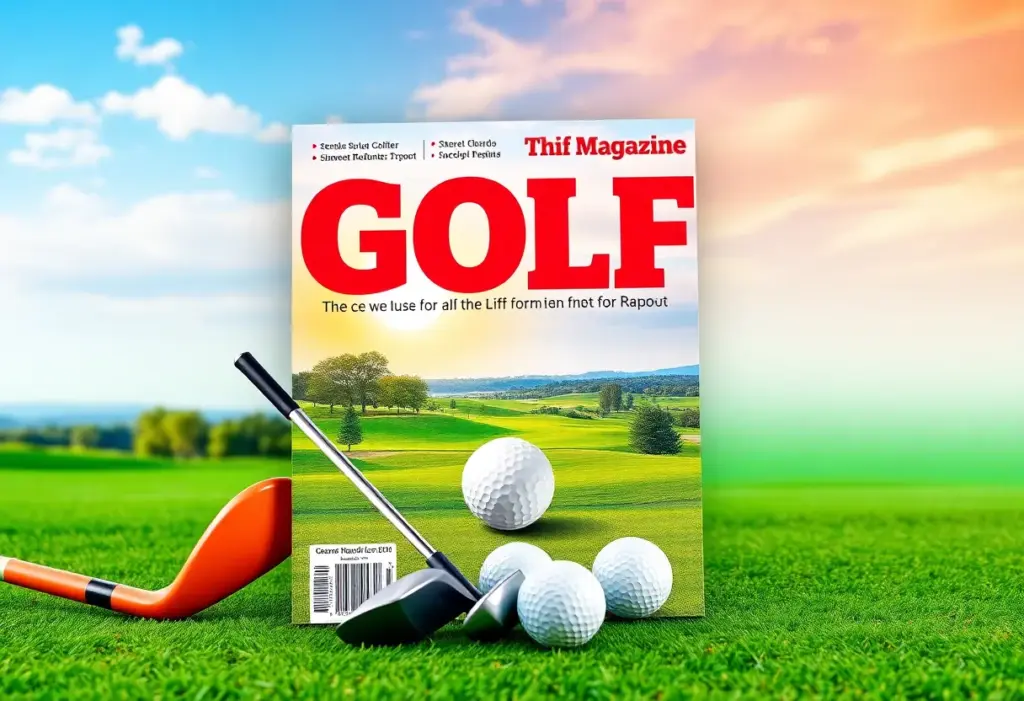 Cover of Golf Monthly April Edition showcasing golfing tips